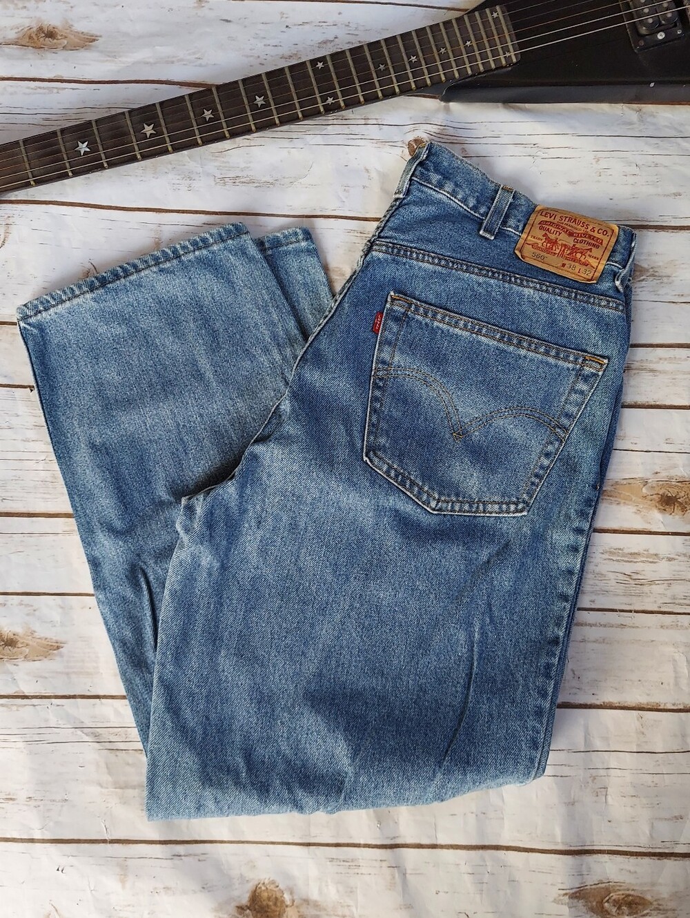 Levi's 560 Comfort Fit Blue Jeans Men's 38x32